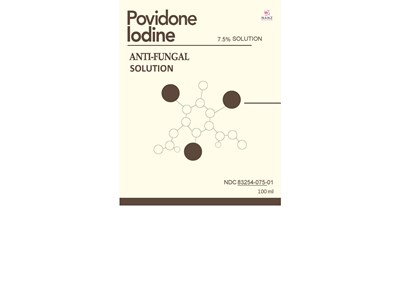 Label for all povidone iodine 7.5 percent - FDA Povidone Iodine Solution label Page 2
